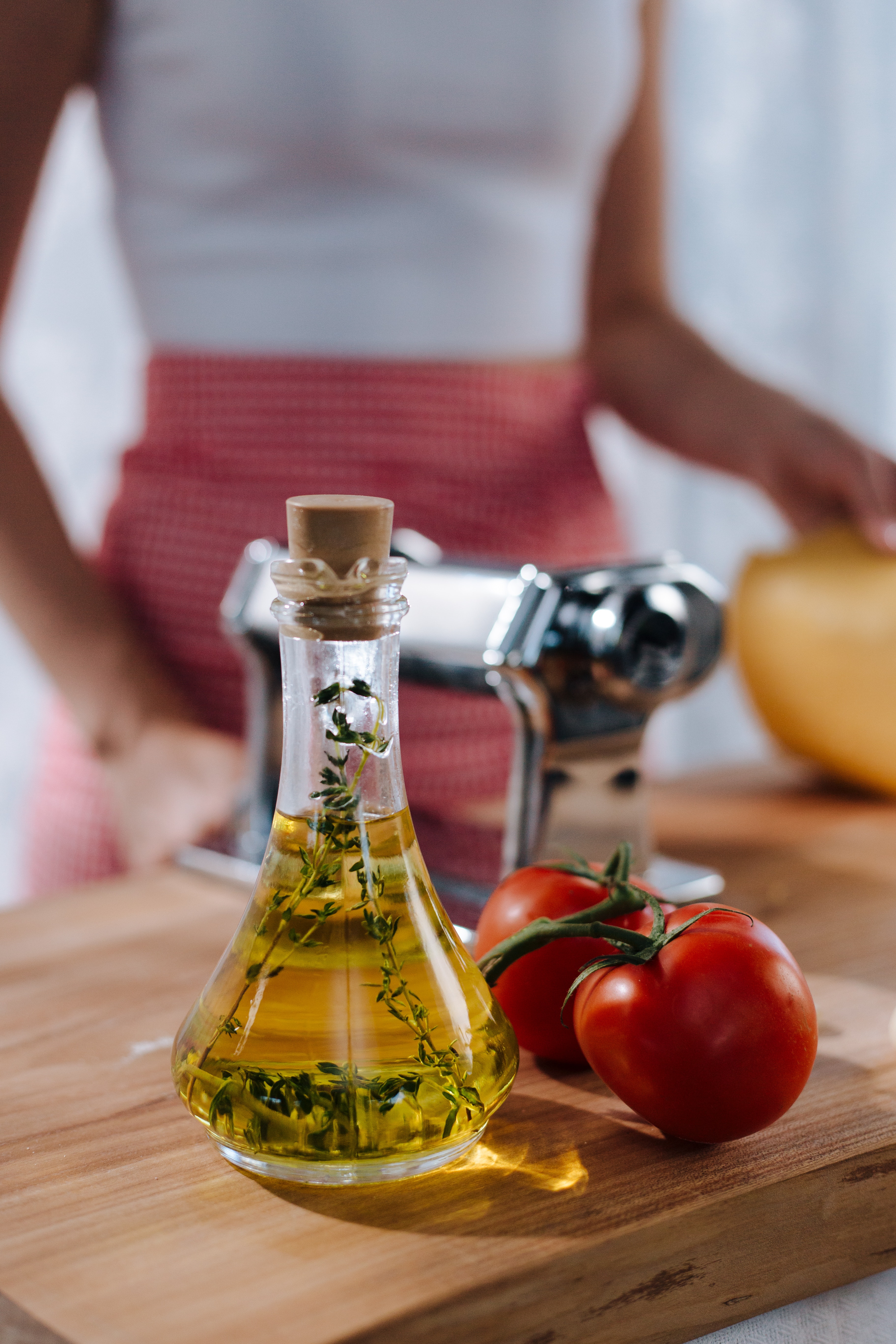 Cooking with olive oil